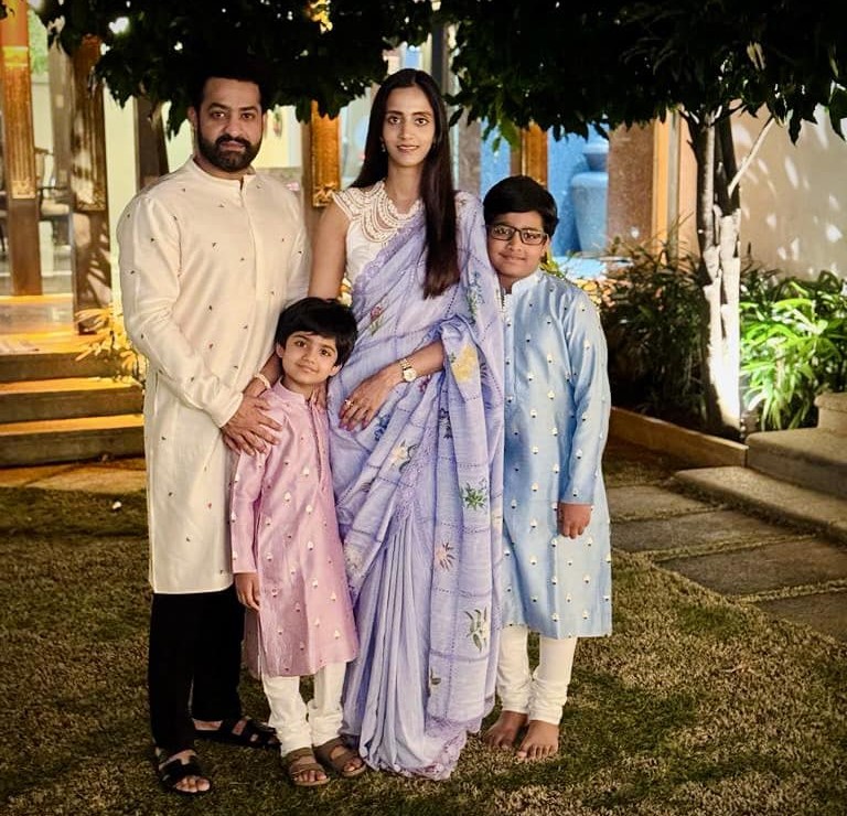 Junior NTR and his family