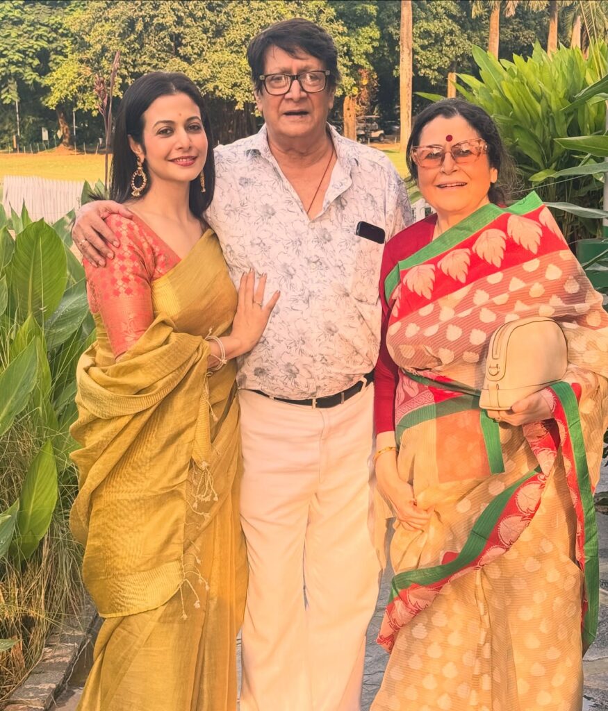 Koel Mallick and her family