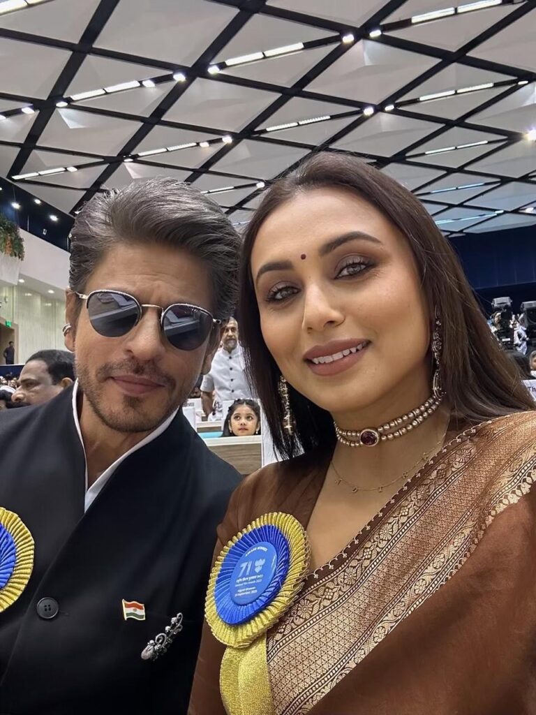 Rani Mukerji with Shah Rukh Khan