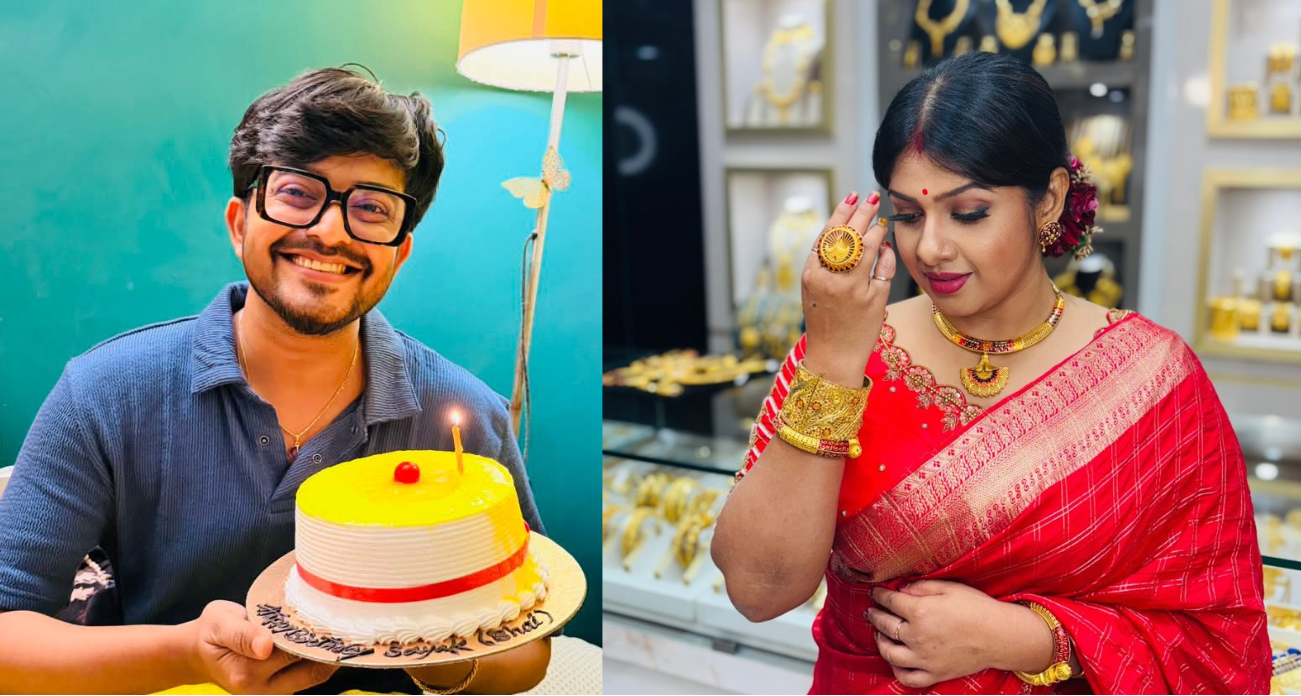 What did actress Susmita Roy do on Sayak Chakraborty's birthday?