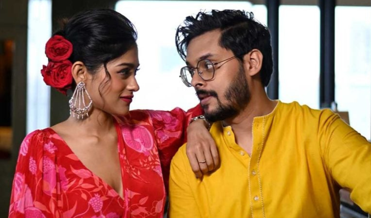Anusha Viswanathan and Aditya Sengupta share their puja nostalgia, shopping, chats, family memories and immense love for each other