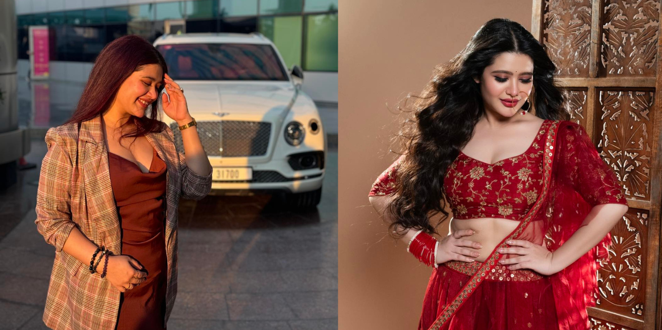 Ishan Mazumder & Ena Saha durga puja 2025