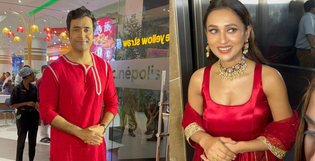 Raktabeej 2 premiere: Abir Chatterjee & Mimi Chakraborty. Stars laugh and cry despite fear, theaters shake with audience frenzy