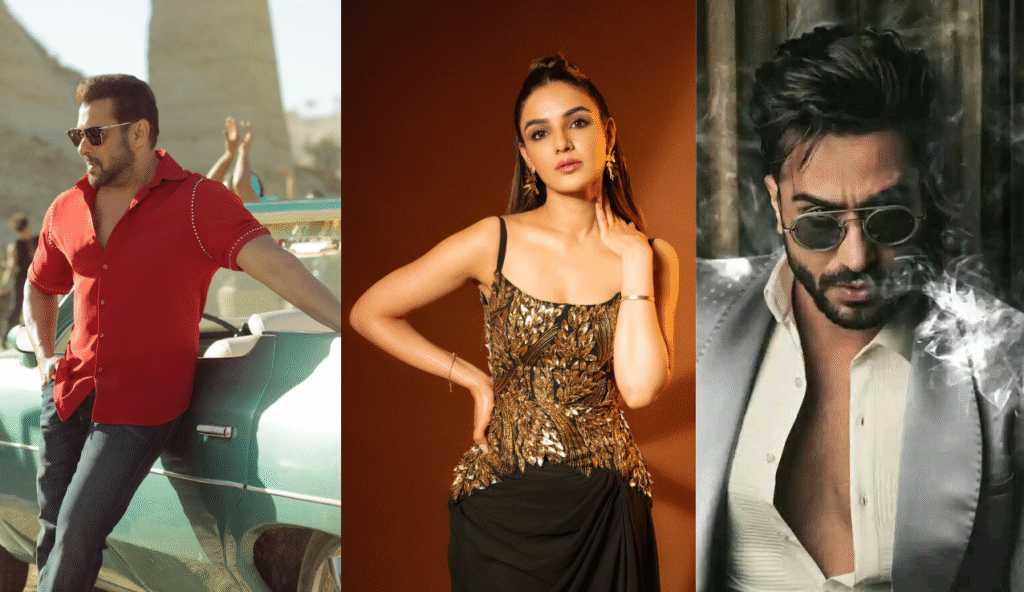 Salman Khan, Jasmin Bhasin, Aly Goni