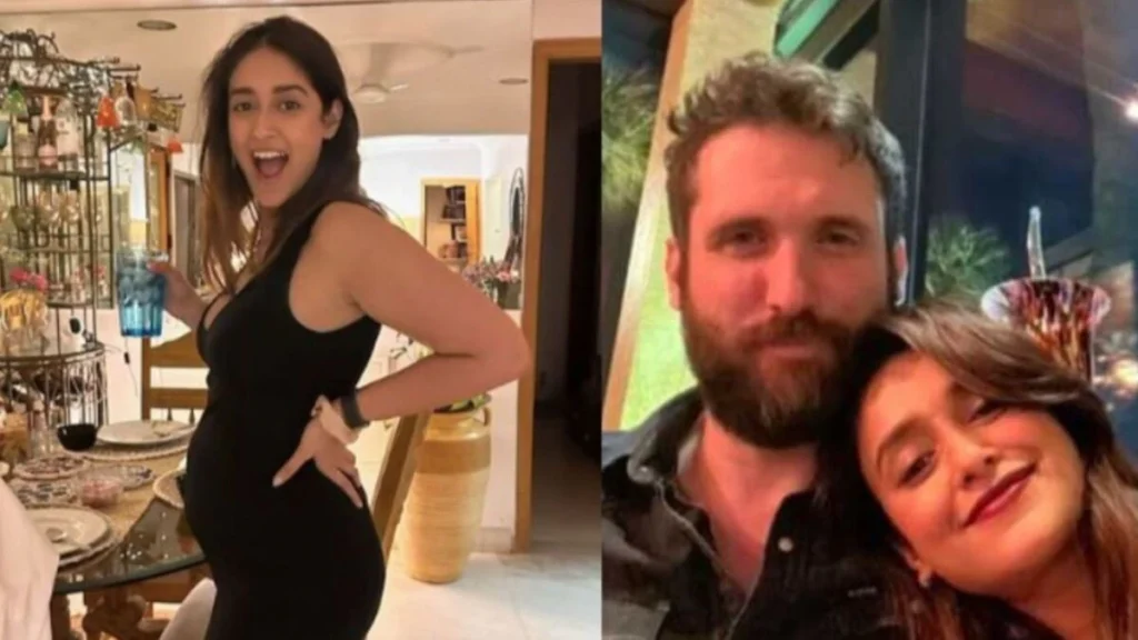Ileana D'Cruz with her husband Michael Dolan