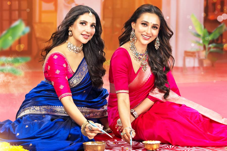 Reunion of Mimi Chakraborty and Subhashree Ganguly