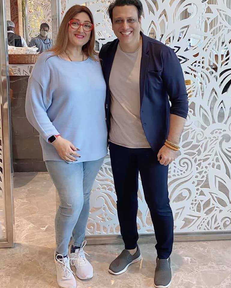 Govinda Sunita relationship update : Govinda gold jewelry for wife : Govinda family news