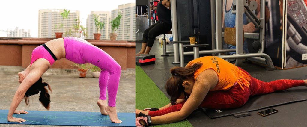 Ushasie Chakraborty yoga Practice