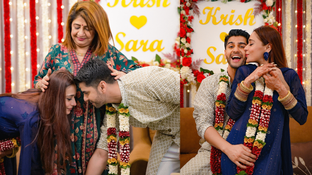 Sara Khan legal marriage : Krish Pathak Sara Khan reality show : Krish Pathak Sara Khan relationship