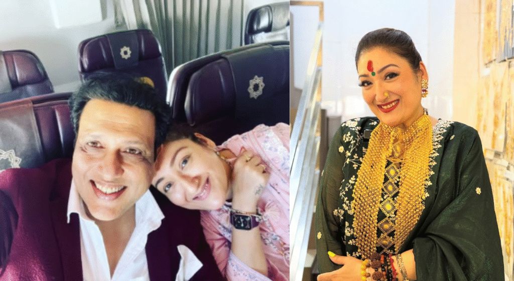 Govinda Sunita Ahuja relationship : Govinda Sunita Karva Chauth : Govinda Sunita lifestyle
