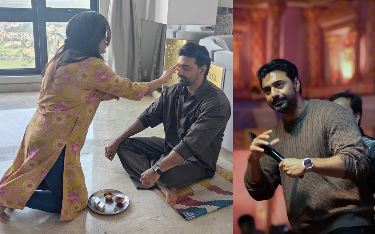 Dev bhaiphonta 2025 : Dev Trinamool MP : Dev Rukmini relationship