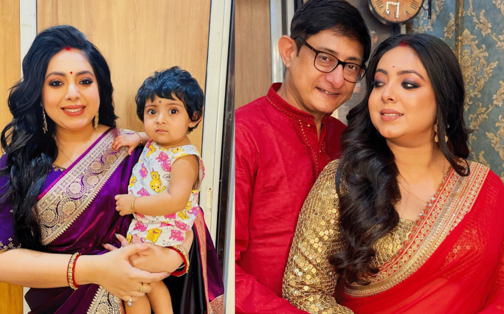 Dhanteras new trend 2025 : Kanchan Mullick, Sreemoyee Chattoraj, Krishvi